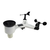 Digitale Funk-Wetterstation „CTW-902 Wi“ – WiFi, Wind & Regen, App-Anbindung, Farbdisplay