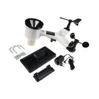 Digitale Funk-Wetterstation „CTW-902 Wi“ – WiFi, Wind & Regen, App-Anbindung, Farbdisplay