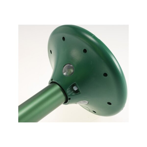 Maulwurf- & Wühlmaus-Schreck Premium Solar – Schall & Vibration, bis 900?m²