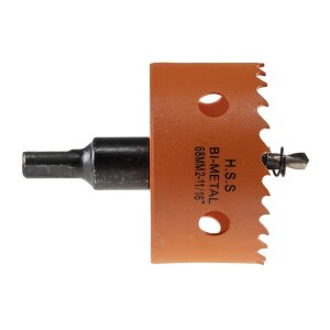 Lochsäge HSS Bi-Metall Ø68mm Sechskant...