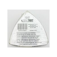 Schleifdreiecke "Pro-XL", 50x Körnung je 10x K40-60-80-120-180