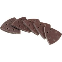 Schleifdreiecke "Pro-XL", 50x Körnung je 10x K40-60-80-120-180
