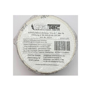 Schleifscheiben Ø125mm "Pro-XL", 50er Pk Körnung je 10x K40-60-80-120-180