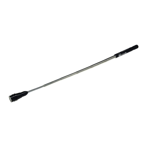 Teleskop Pick-Up Werkzeug mit LED Je 1 Magnet Kopf+Fuß, Schwanenhals