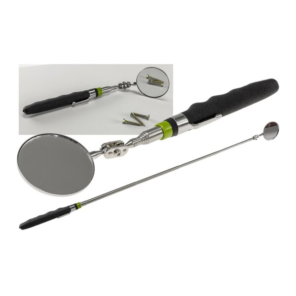 Teleskop Werkzeug mit 50mm Spiegel Gesamtlänge 16-70cm, 2-fach Kugelgelenk