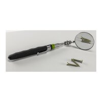 Teleskop Werkzeug mit 50mm Spiegel Gesamtlänge 16-70cm, 2-fach Kugelgelenk