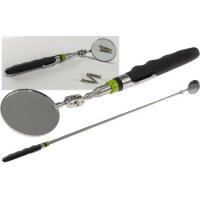 Teleskop Werkzeug mit 50mm Spiegel Gesamtlänge 16-70cm, 2-fach Kugelgelenk