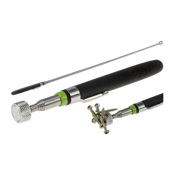 Teleskop Pick-Up Werkzeug mit Magnet Gesamtlänge 16-61cm, Zugkraft ca. 2kg