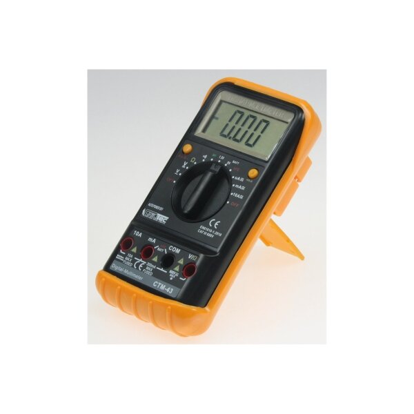 Digital-Multimeter "CTM-43 big" Volt, Amp., Ohm, autom. Messbereichswahl