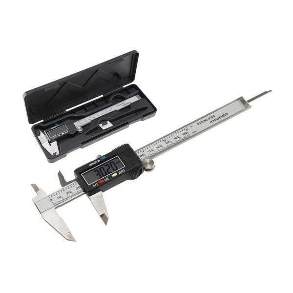 Digitaler Messschieber 150mm – Präzision & LCD-Anzeige | mm/Inch umschaltbar