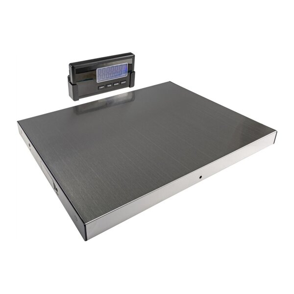 Paketwaage / Versandwaage "CT PW-100rf" 0,1-100kg, ±10g,38x30cm Edelstahl Platte