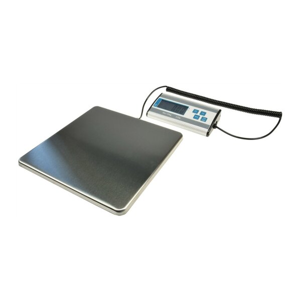 Paketwaage / Versandwaage "CT PW-120" 0,2-120kg, 27x27cm Edelstahl-Platte