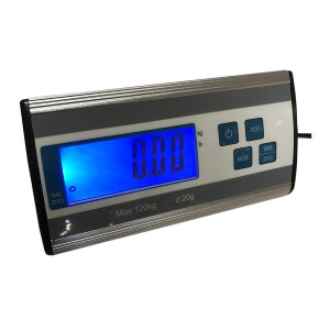 Paketwaage / Versandwaage "CT PW-120" 0,2-120kg, 27x27cm Edelstahl-Platte