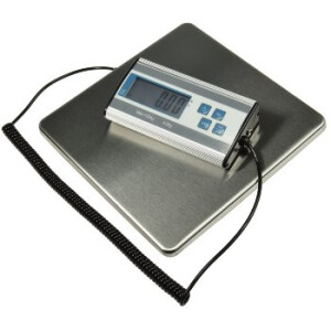 Paketwaage / Versandwaage "CT PW-120" 0,2-120kg, 27x27cm Edelstahl-Platte
