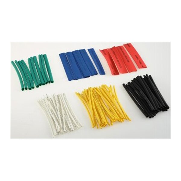 Schrumpfschlauch-Sortiment, 100-teilig