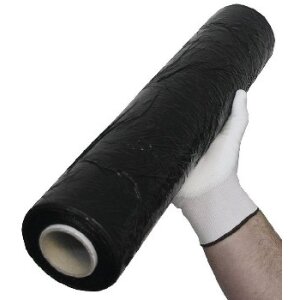 Stretchfolie, schwarz