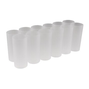 LED Teelichter 12er Set flackernd mit Batterie – warmweiß