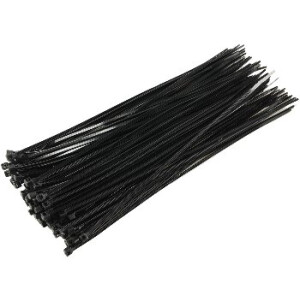 Kabelbinder 200mm x 2,5mm, schwarz