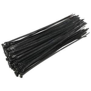 Kabelbinder 300mm x 4,8mm, schwarz