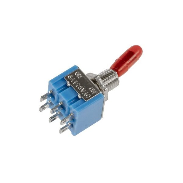 Miniatur Kippschalter 2x EIN/EIN