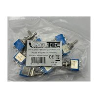 Miniatur Kippschalter 2x EIN/EIN