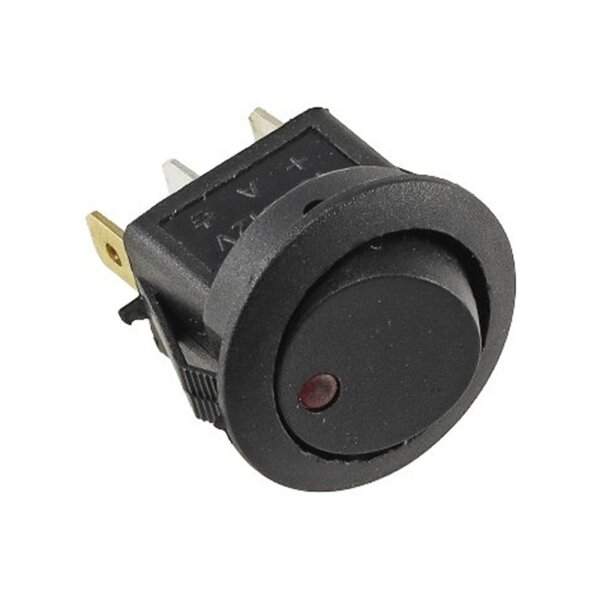 12V Schalter mit roter LED