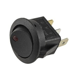 12V Schalter mit roter LED