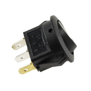 12V Schalter mit roter LED