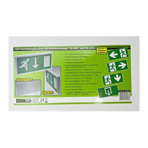 LED Fluchtwegleuchte "NL-W2" 30 LEDs