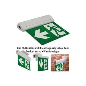 LED Fluchtwegleuchte "NL-8 Multi"
