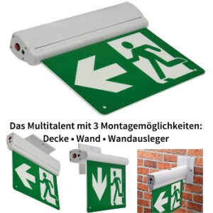 LED Fluchtwegleuchte "NL-8 Multi"