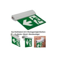 LED Fluchtwegleuchte "NL-8 Multi"