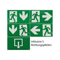 LED Fluchtwegleuchte "NL-8 Multi"