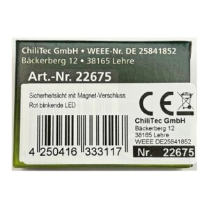 Sicherheitslicht mit Magnet-Verschluss