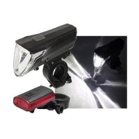 Fahrrad LED-Beleuchtungsset CFL 60 Pro, 60 Lux, StVZO