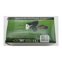 Fahrrad LED-Beleuchtungsset CFL 60 Pro, 60 Lux, StVZO