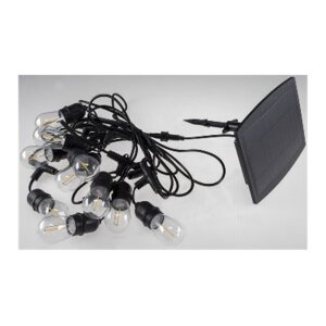 Biergarten-Lichterkette CT-BGL 10Solar – 10x E27...