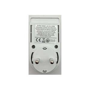 Zwischenstecker mit USB-A & USB-C Ladegerät – 230V Steckdose mit USB-Duo & Smartphone-Halterung