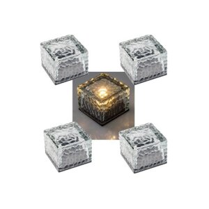 Solar Dekosteine IP65, 4er Set