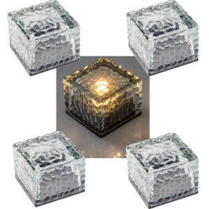 Solar Dekosteine IP65, 4er Set