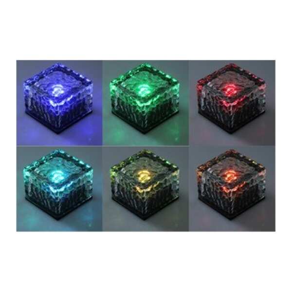 Solar Dekosteine IP65, 4er Set