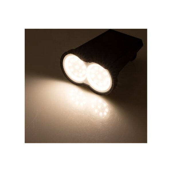 Gartenstrahler Solar mit Erdspieß, 80lm