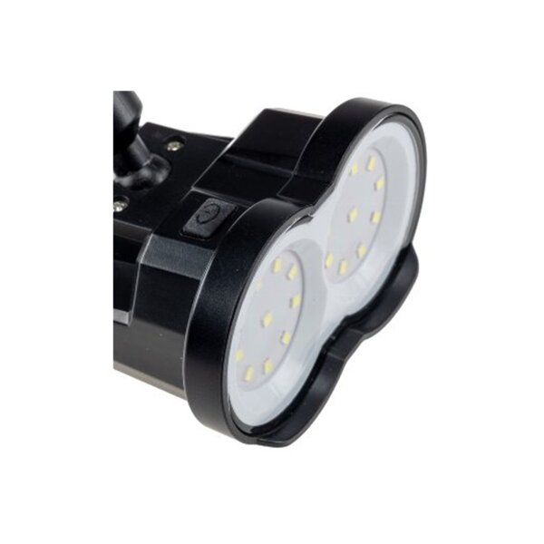 Gartenstrahler Solar mit Erdspieß, 80lm