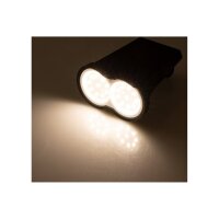 Gartenstrahler Solar mit Erdspieß, 80lm