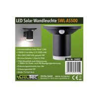 LED Solar Wandleuchte "SWL-AS500"