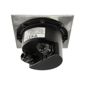 Bodenleuchte "BEL GX53 Q " rund ØxT 12x7cm, IP65, GX53 Fassung Eckig 21629