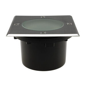 Bodenleuchte "BEL GX53 Q " rund ØxT 12x7cm, IP65, GX53 Fassung Eckig 21629