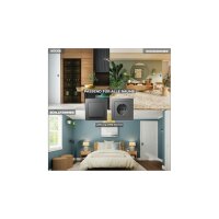 McPower „Flair“ Taster anthrazit – UP 250V~/10A, 81mm, Schraubanschluss