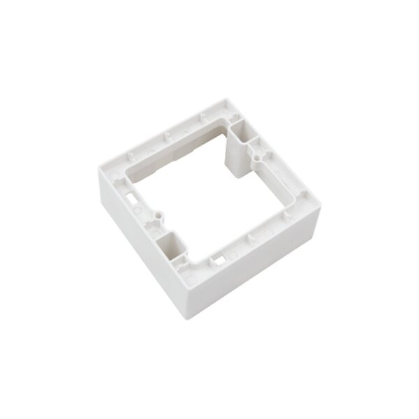 Aufputz-Rahmen McPower Flair 80x80x35mm, mit Montagebohrung