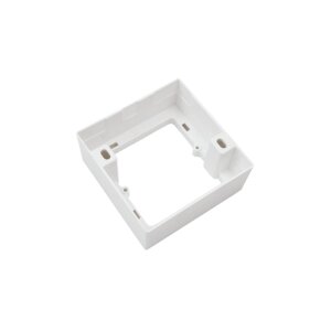 Aufputz-Rahmen McPower Flair 80x80x35mm, mit Montagebohrung